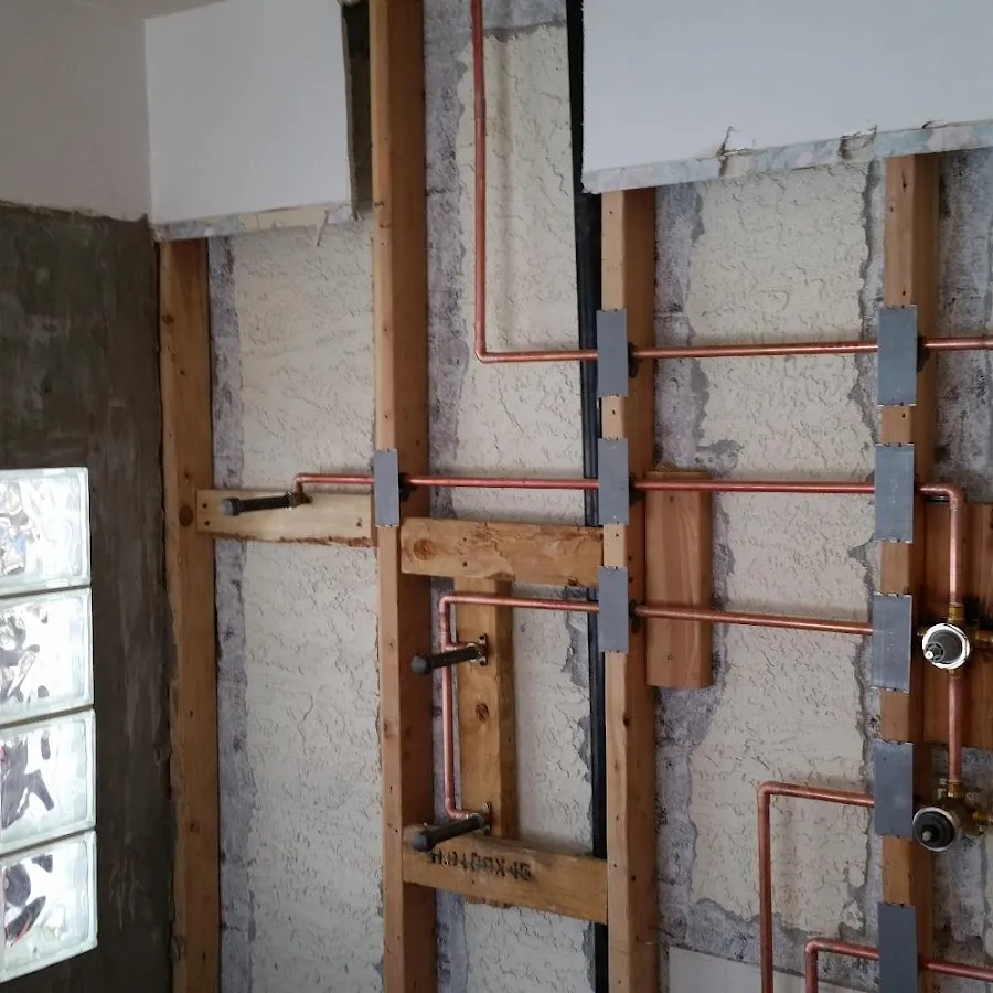 Copper pipe installation for Repiping in Marshall